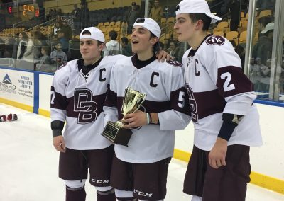 Bosco Captains Accept The Gordon Cup